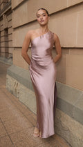 Victoria Maxi Dress - Dusty Pink