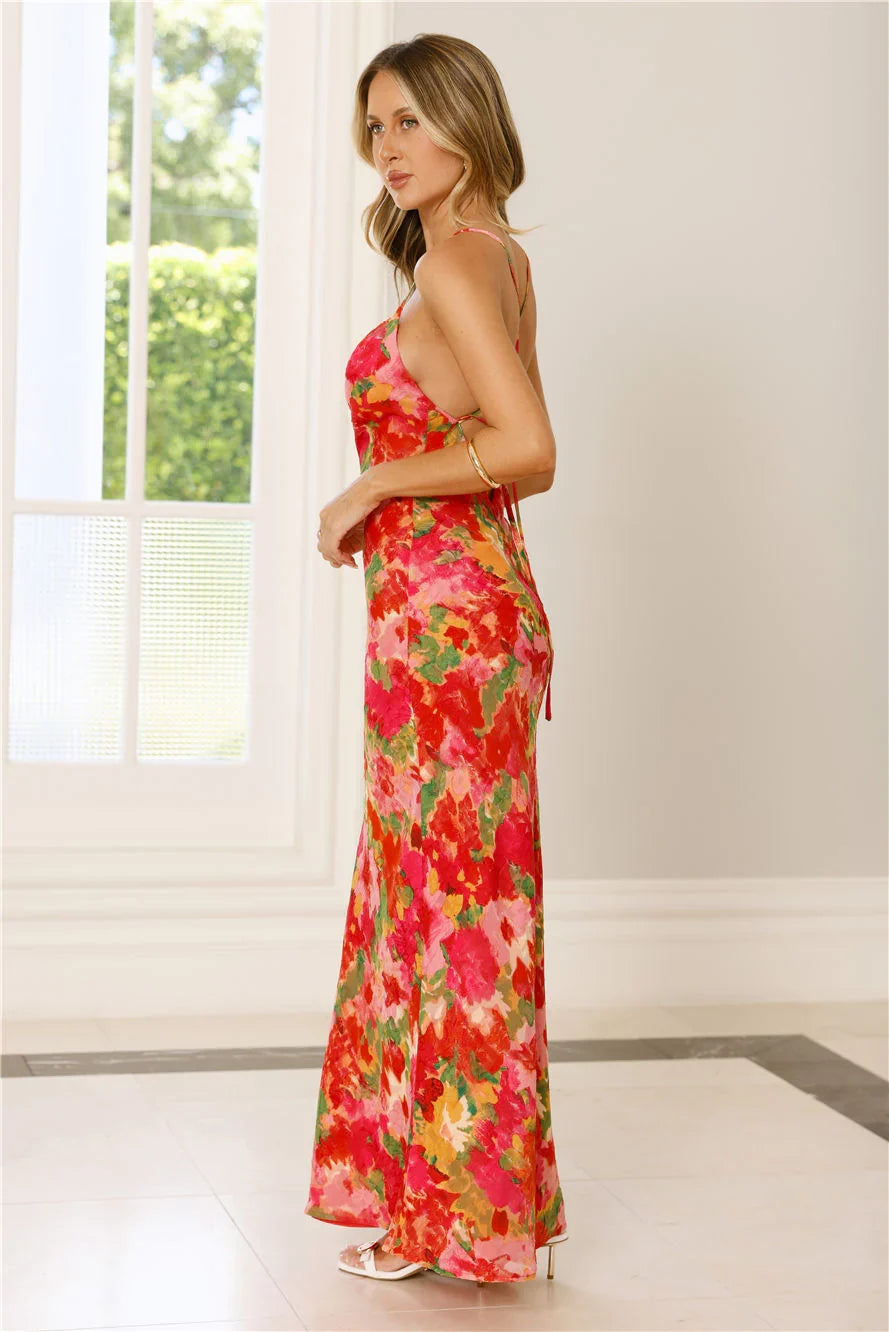 Juicy Secret Maxi Dress Print