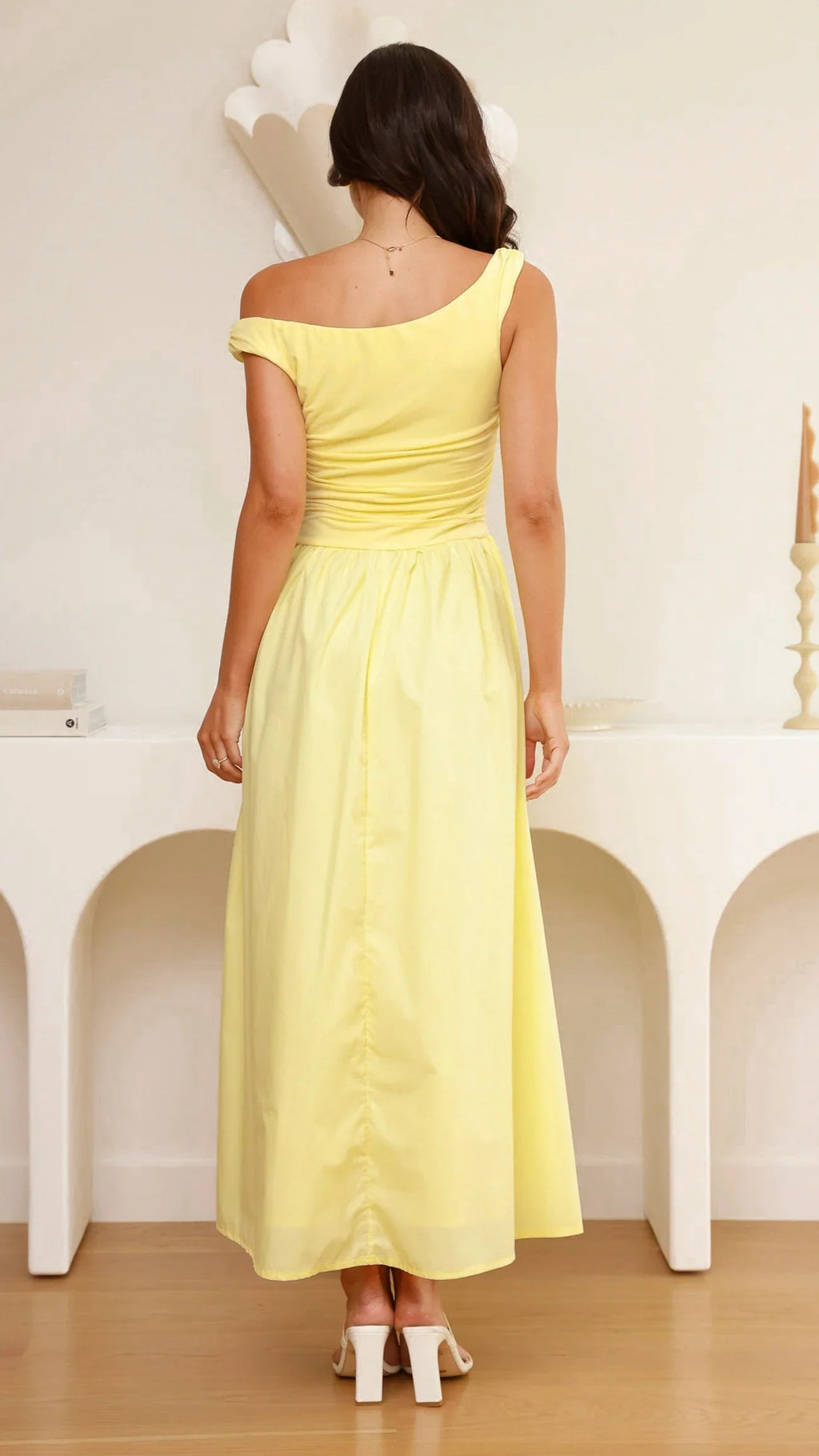 Immy Midi Dress - Yellow