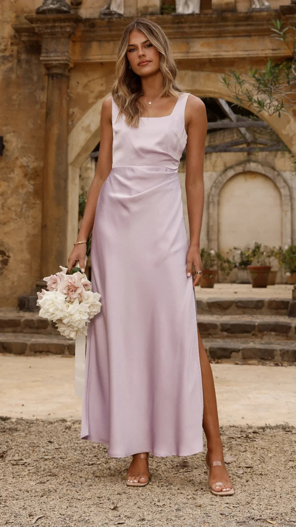 Adeline Maxi Dress - Lilac