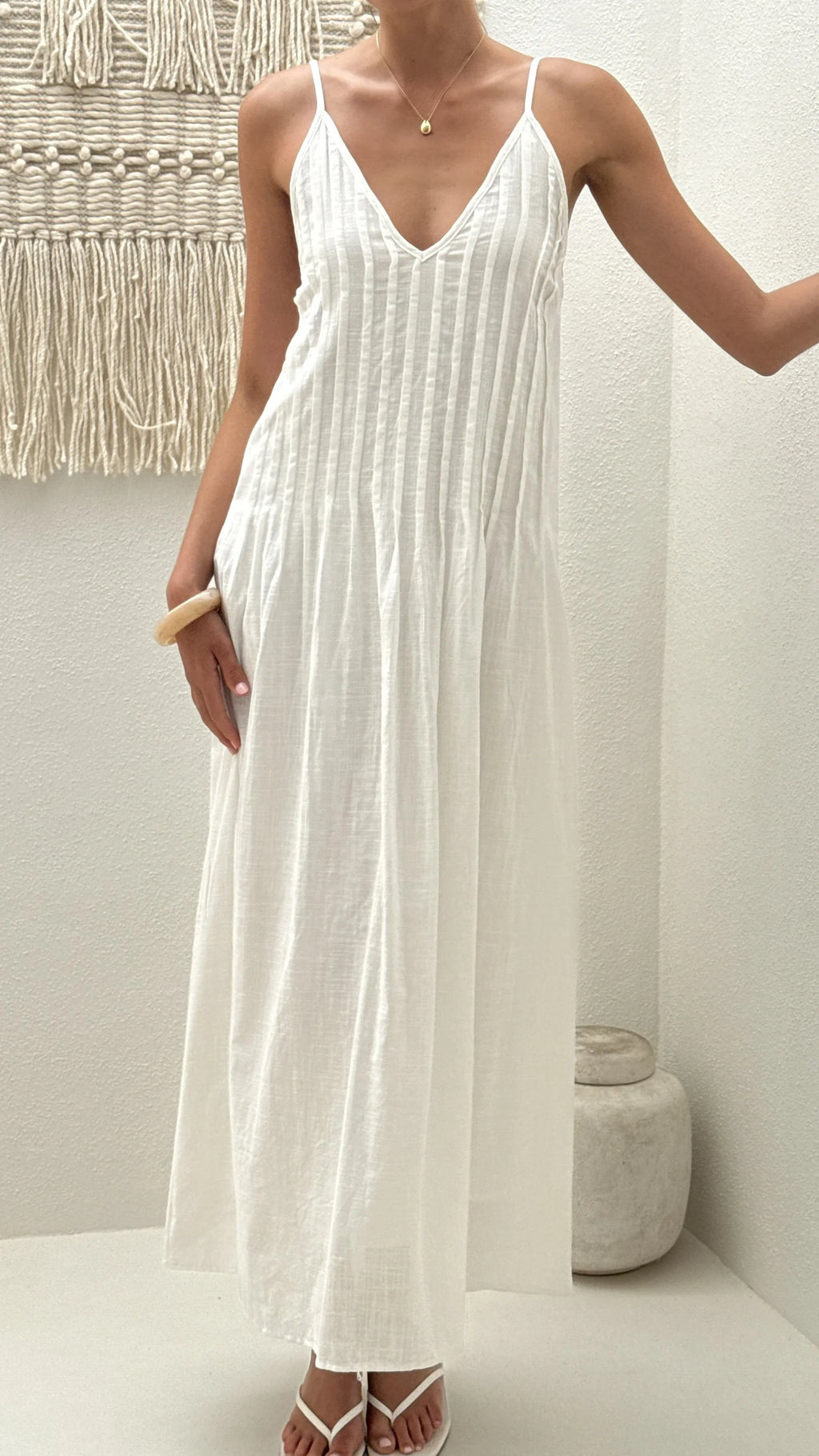 Aspen Maxi Dress - White