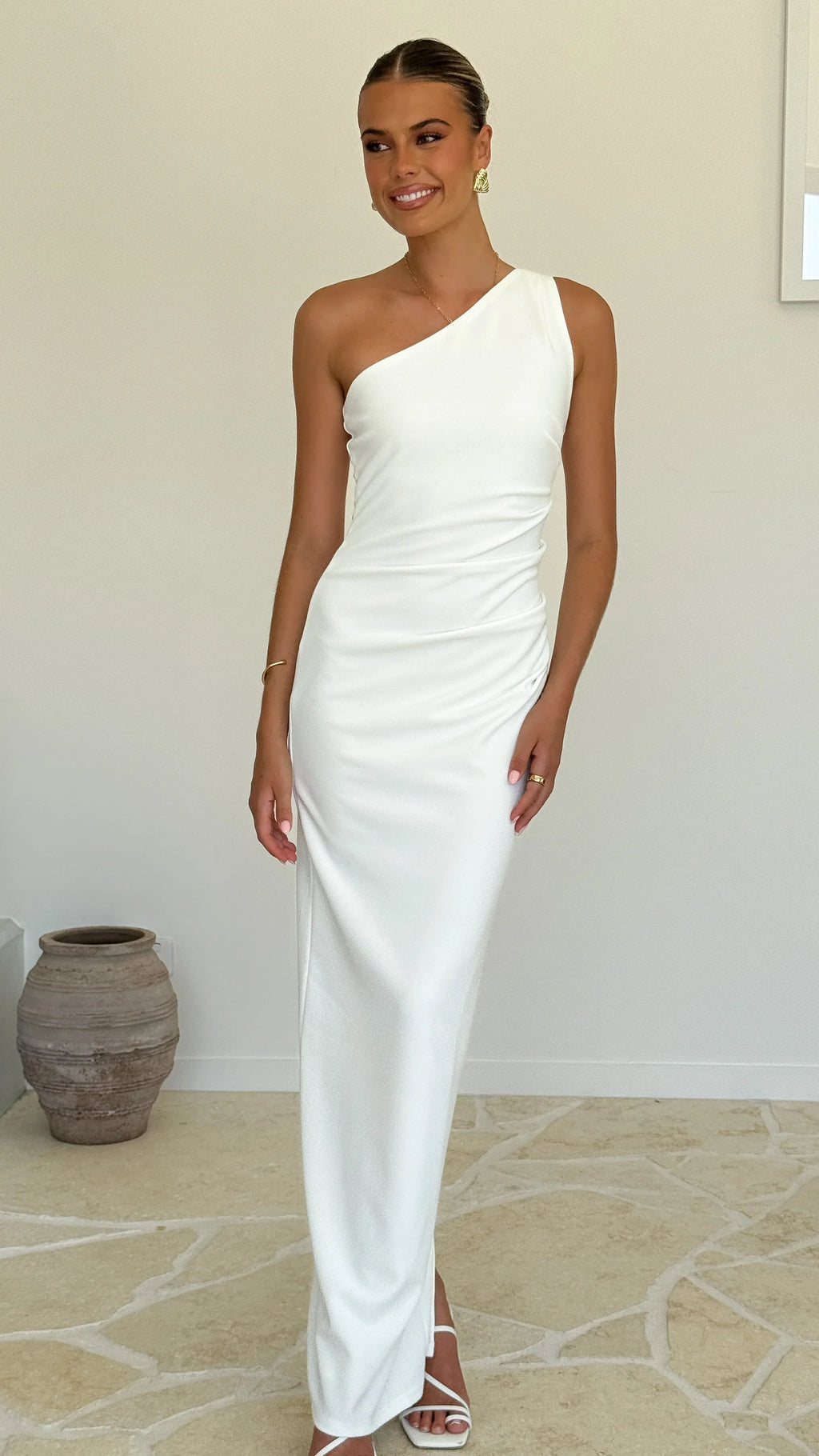 Cataleya Maxi Dress - White
