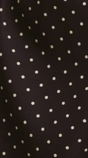 Hanae Mini Dress - Brown Polka
