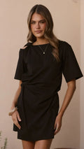 Nula Mini Dress - Black