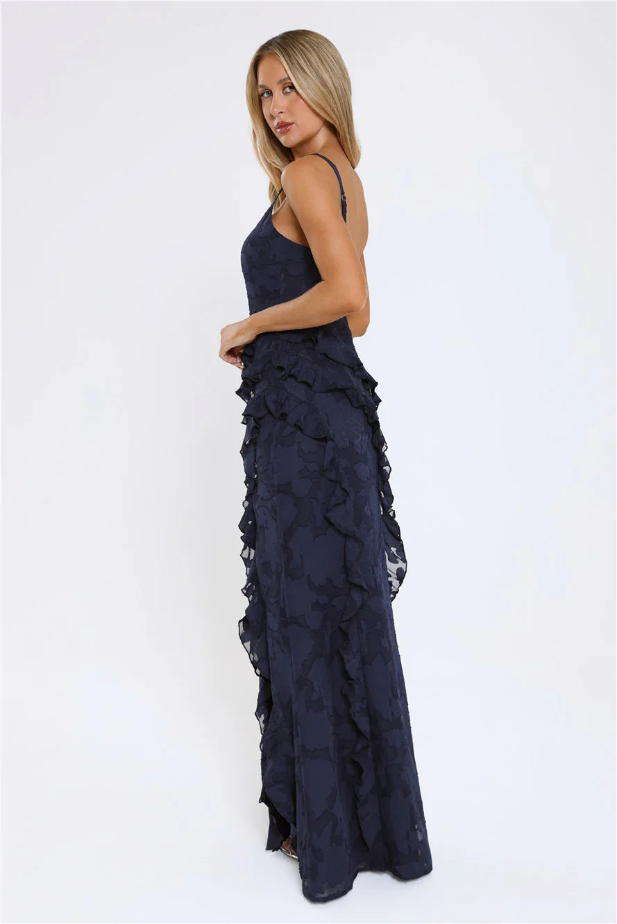 Urban Elegance Maxi Dress Navy