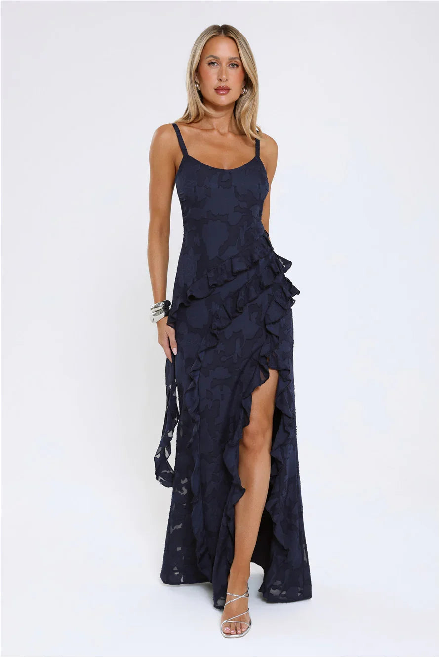 Urban Elegance Maxi Dress Navy