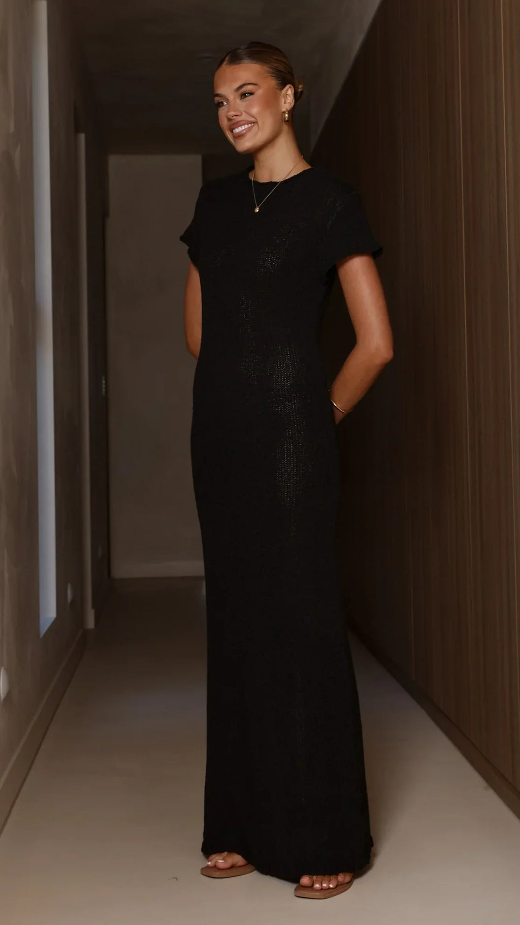 Valise Maxi Dress - Black