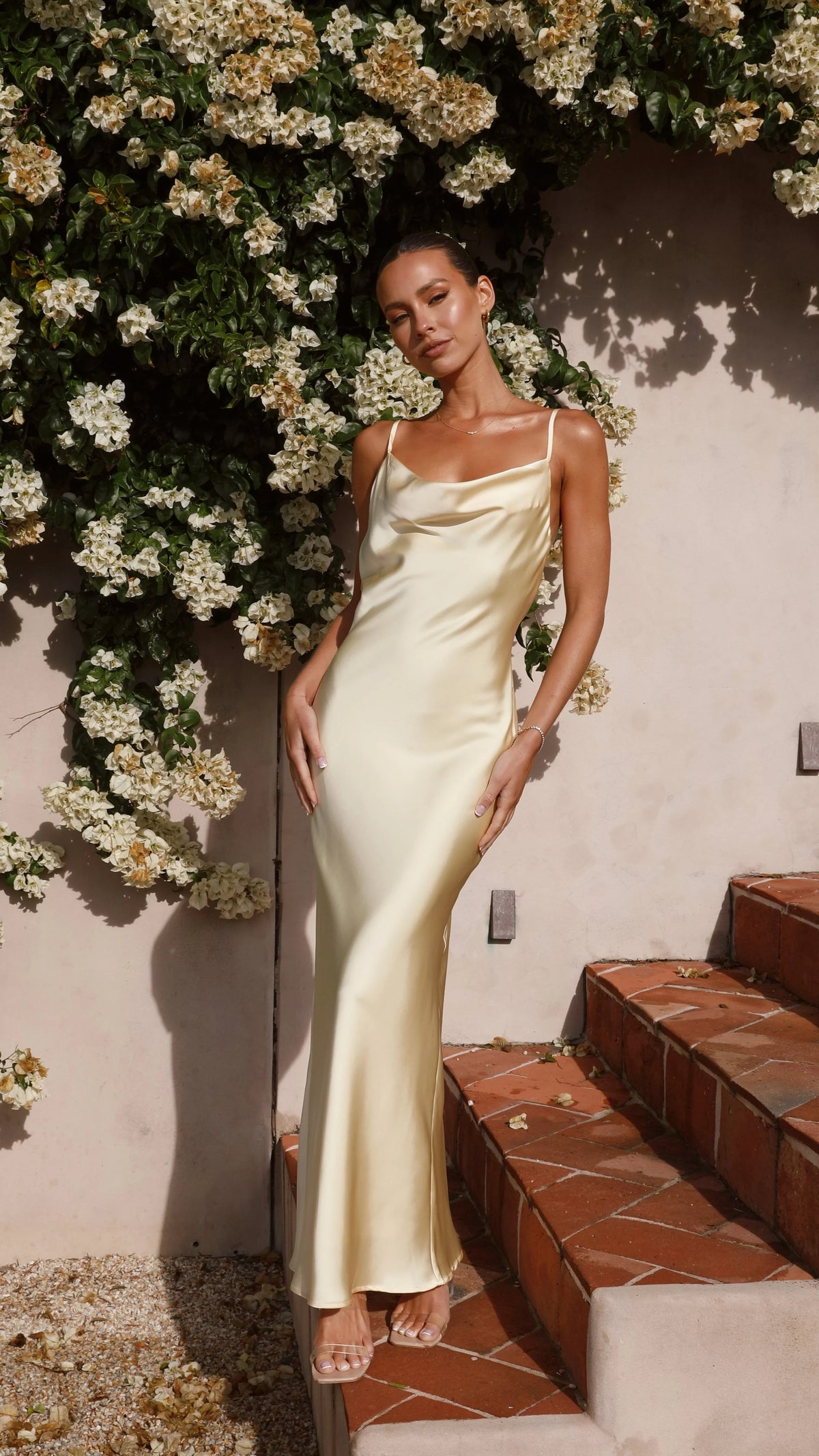 Willow Maxi Dress - Lemon