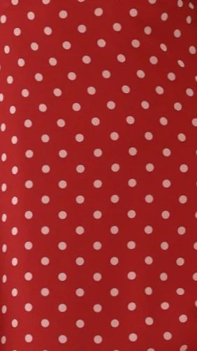 Oriella Maxi Dress - Red Polka