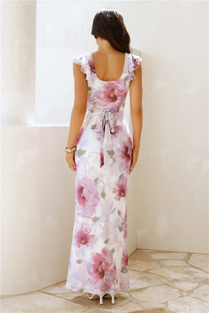 League Of Her Own Maxi Dress Floral