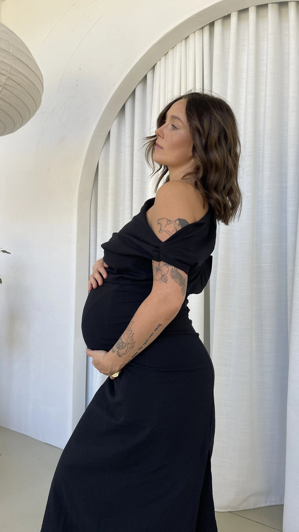 Luci Maxi Dress - Black