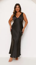 Sofia Maxi Dress - Black