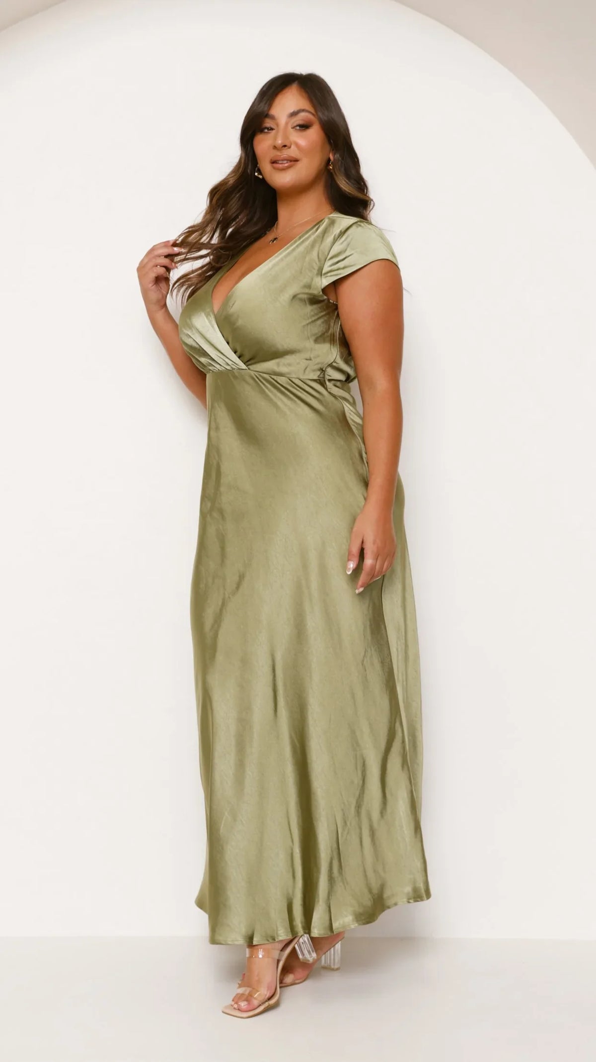 Selma Maxi Dress - Olive