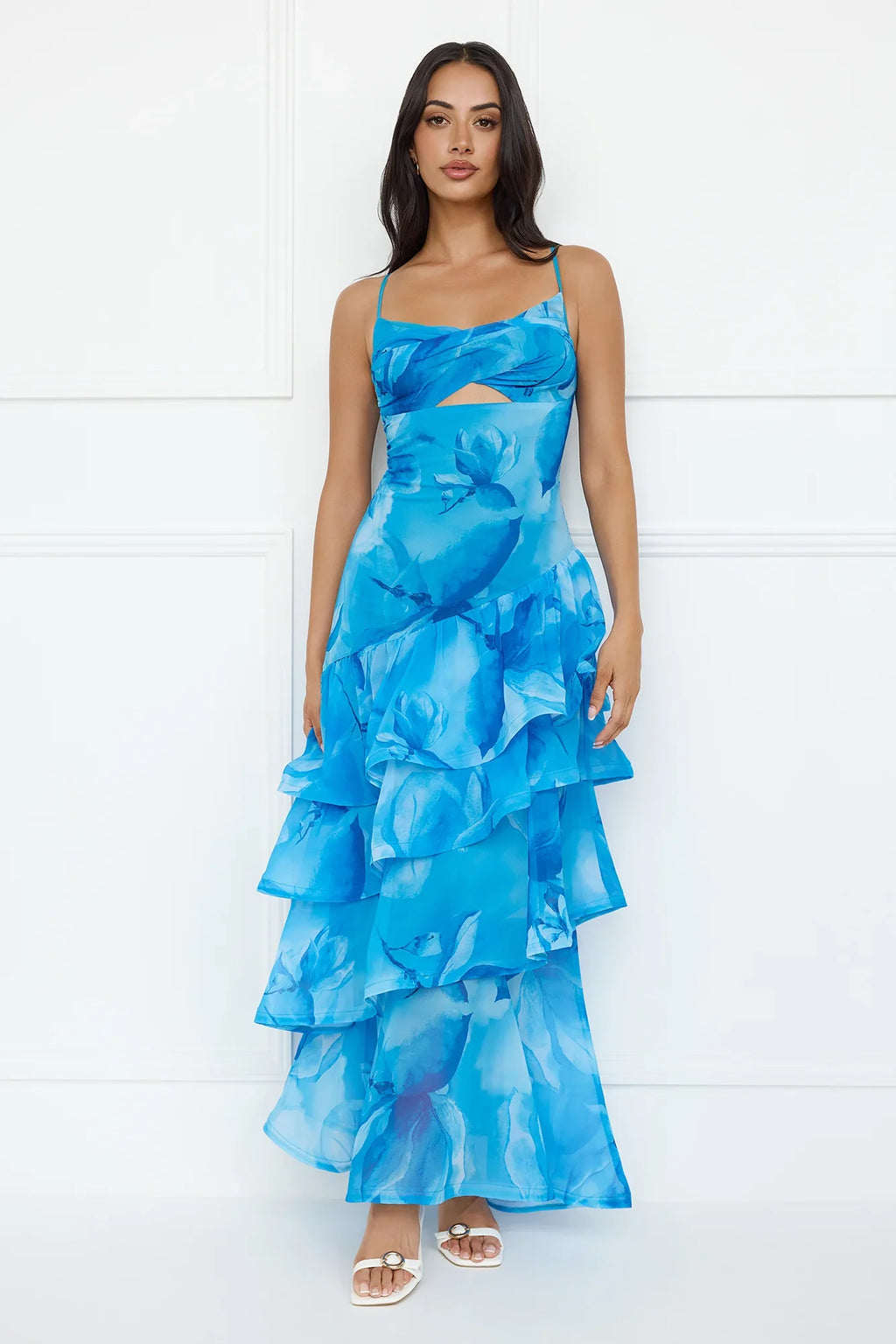 Twist And Tonic Maxi Dress Blue
