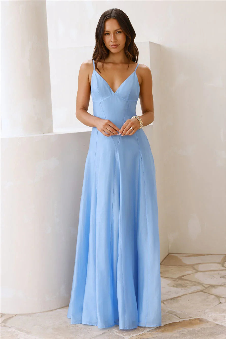 Dancing With Beauty Maxi Dress Jacaranda