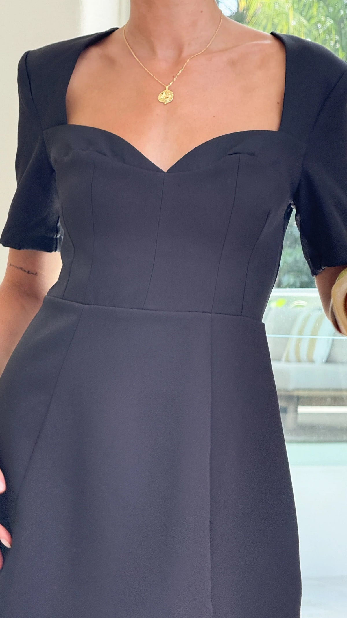 Nicolina Mini Dress - Black