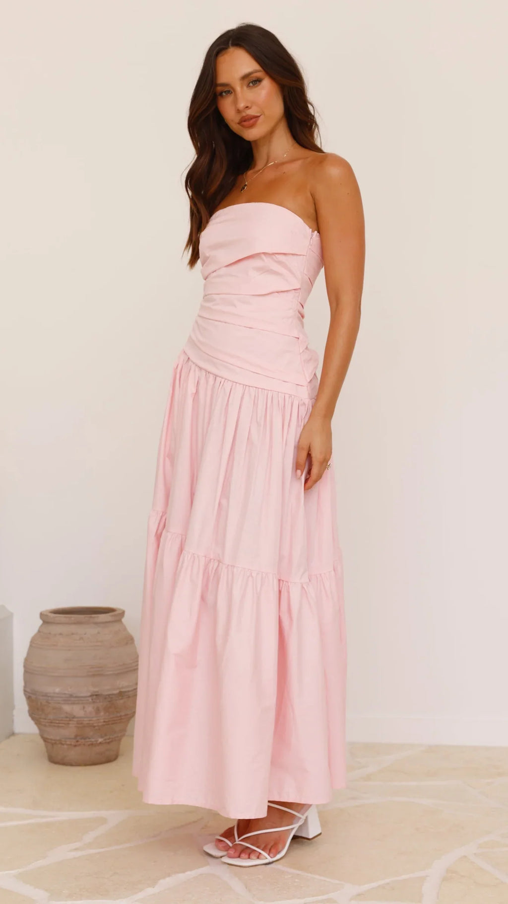 Lola Maxi Dress - Pink